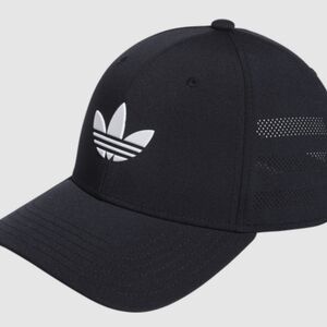 Adidas Black and White Logo Cap